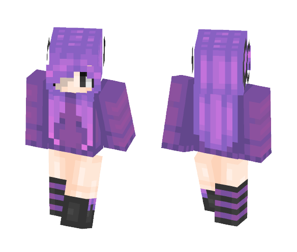 Purple - Female Minecraft Skins - image 1