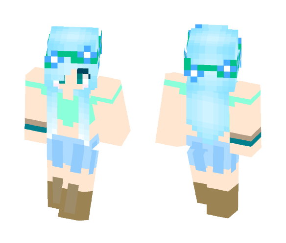 Sky - Female Minecraft Skins - image 1