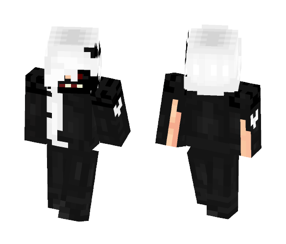 Beautiful | Ken Kaneki Female - Female Minecraft Skins - image 1