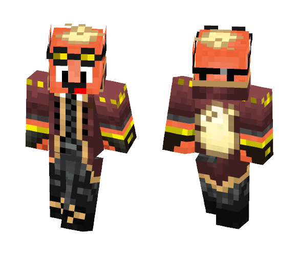 Pokemon Flamerion Steampunk - Male Minecraft Skins - image 1