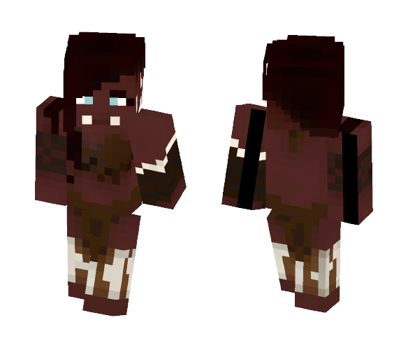 LotC Orc Huntress - Female Minecraft Skins - image 1