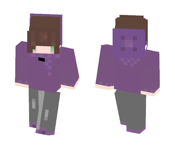Emolox Winter Version - Male Minecraft Skins - image 1