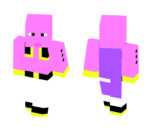 Download Free Fat Buu (Dragon Ball) Skin for Minecraft image 1 Fat Buu (Dragon Ball) - Male Minecraft Skins - image 1
