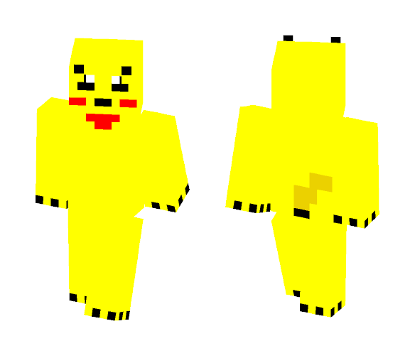 Pikachu - Interchangeable Minecraft Skins - image 1