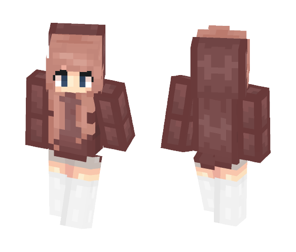 Download Free Teen Hoodie Girl Skin for Minecraft image 1 Teen Hoodie Girl - Girl Minecraft Skins - image 1