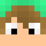 Emerald-Colored Hoodie - Male Minecraft Skins - image 3