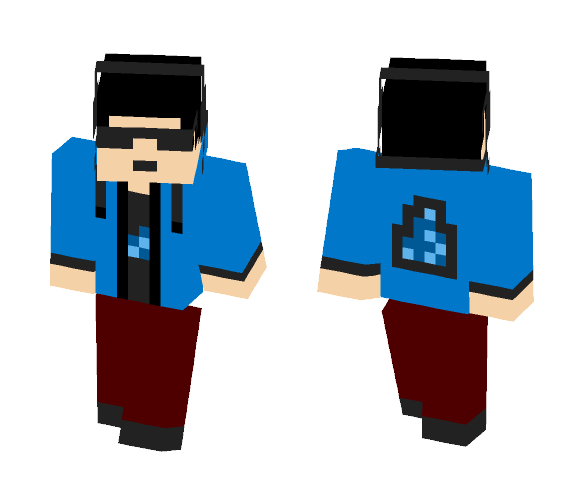 Mr. Flood: MrFlameYT - Male Minecraft Skins - image 1