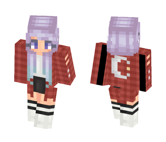 MoonLight~ - Female Minecraft Skins - image 1