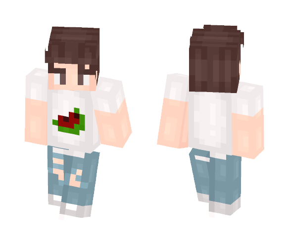 IM back... read desc - Melon - Male Minecraft Skins - image 1