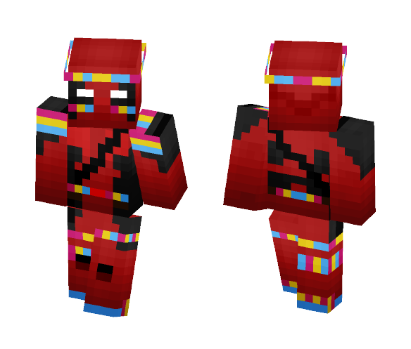 Pan Pride Deadpool - Comics Minecraft Skins - image 1