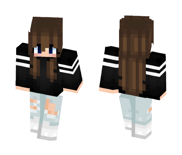 Download Free Girl Person Skin for Minecraft image 1 Girl Person - Girl Minecraft Skins - image 1