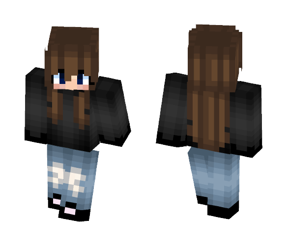 First Girl Skin I made - Girl Minecraft Skins - image 1