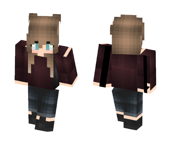 Purple - Female Minecraft Skins - image 1
