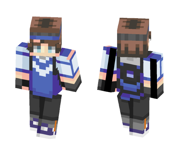 Team Mystic // female in desc. - Male Minecraft Skins - image 1