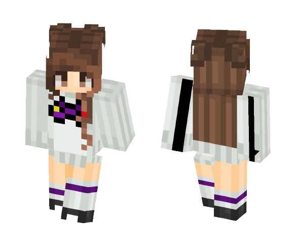 Download Free ???? Gamer girl Skin for Minecraft image 1 ???? Gamer girl - Girl Minecraft Skins - image 1