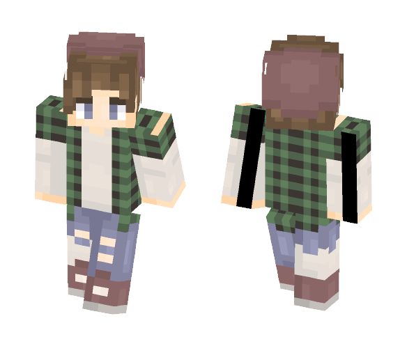 50 Subs ! ^ω^ - Male Minecraft Skins - image 1