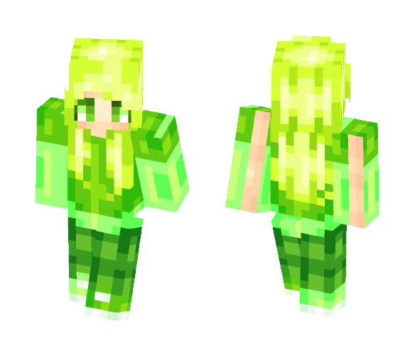 Lime - Female Minecraft Skins - image 1