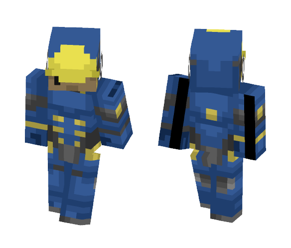 Pharah (Overwatch) - Female Minecraft Skins - image 1