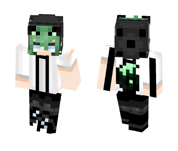 Minty Meow [Thank you for lvl 10!~] - Male Minecraft Skins - image 1