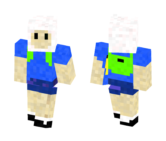 Finn the Human - Male Minecraft Skins - image 1
