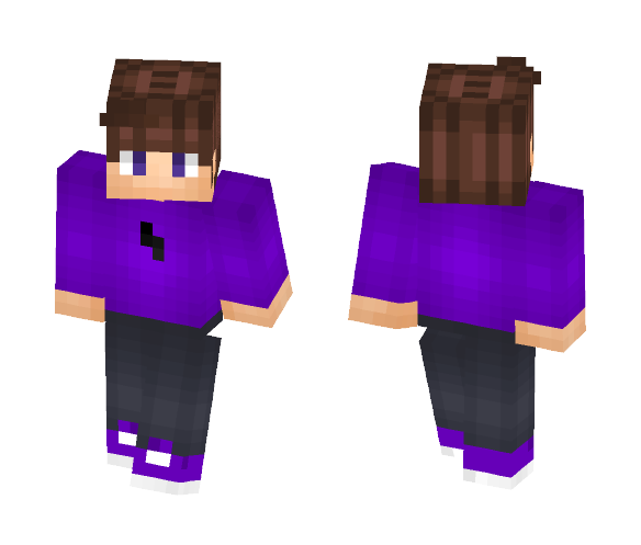 Purple Guy - Male Minecraft Skins - image 1