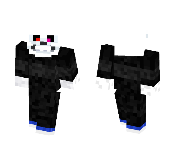 ZeroTale Sans (glasses gone) - Male Minecraft Skins - image 1