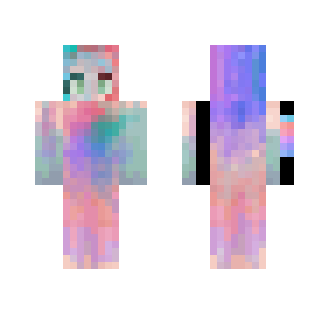 blotchs of rainbow