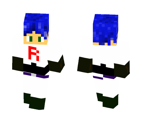 Pokémon Team rocket James - Male Minecraft Skins - image 1