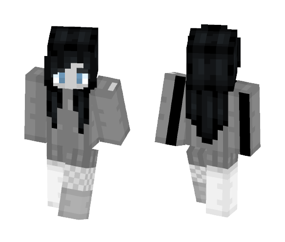 Grey Or Gray? | Cassyyy - Female Minecraft Skins - image 1