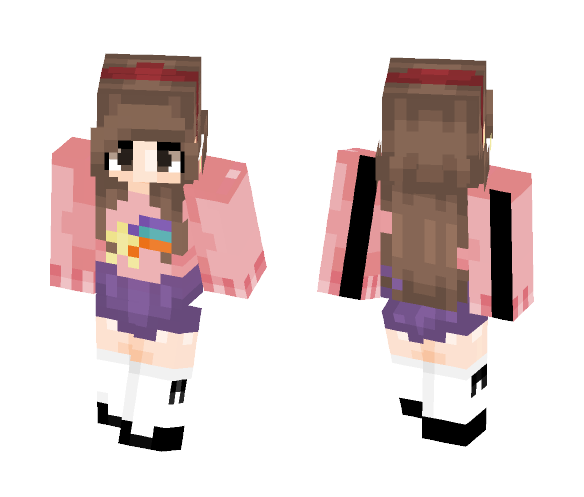 Mabel Pines - Gravity Falls - Female Minecraft Skins - image 1