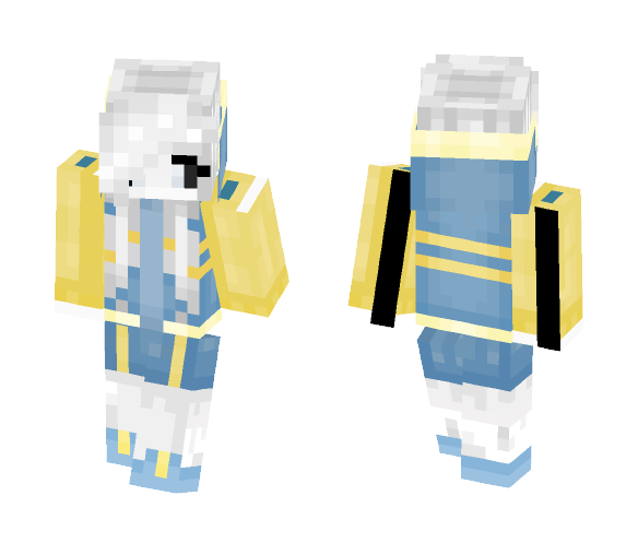 Sans - Outertale Girl - Girl Minecraft Skins - image 1