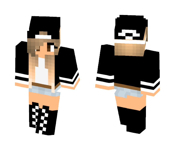 School Reble Girl - Girl Minecraft Skins - image 1