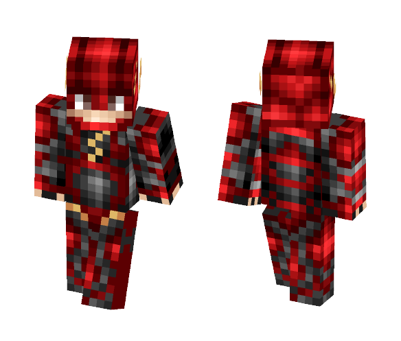 Flash - Justice Leauge Movie - Male Minecraft Skins - image 1