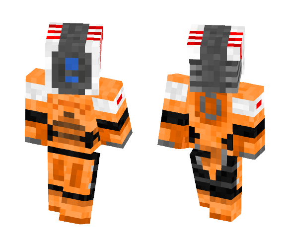 Download Free Akez, the Prototype Sharpshooter Skin for Minecraft image 1 Akez, the Prototype Sharpshooter - Male Minecraft Skins - image 1