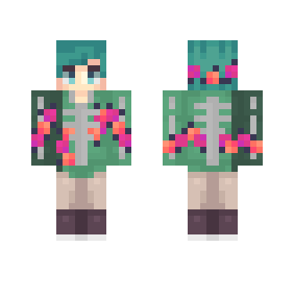 Fury | Skeleton Bones & flowers