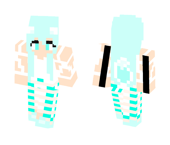 Blue Tumbler Wolf - Female Minecraft Skins - image 1