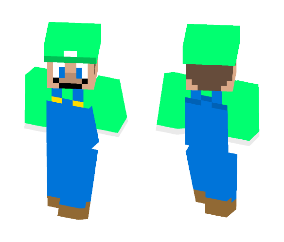 Luigi - Male Minecraft Skins - image 1