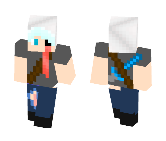 #WITHERQUEEN#-Bleeding - Male Minecraft Skins - image 1