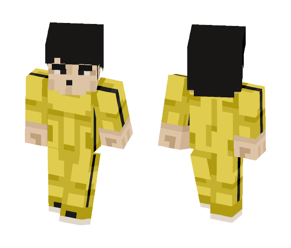 Bruce Lee - Male Minecraft Skins - image 1