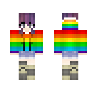 gay pride // taking a break - Female Minecraft Skins - image 2