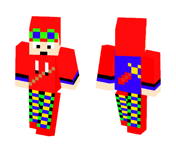 Redstone Sword - Male Minecraft Skins - image 1