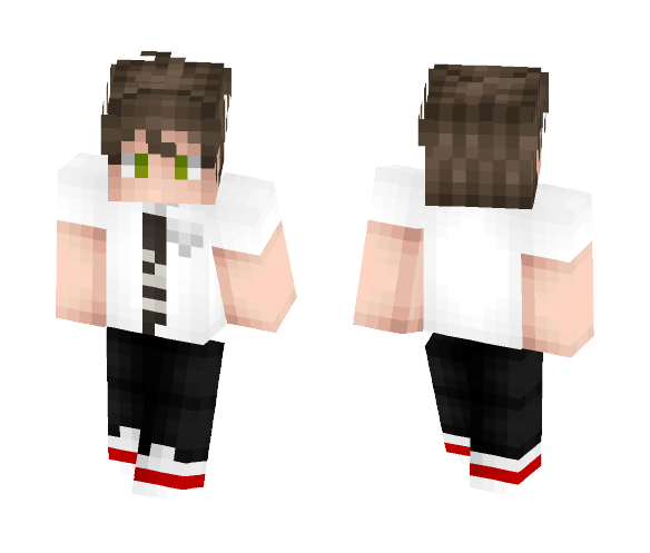 Hajime Hinata - Male Minecraft Skins - image 1