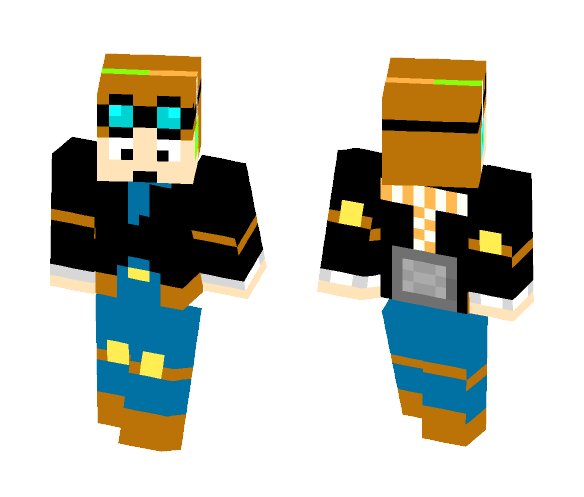 DanTdm Piston - Male Minecraft Skins - image 1