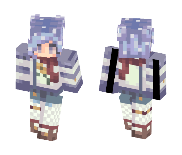 stargazing sunflowers - Female Minecraft Skins - image 1