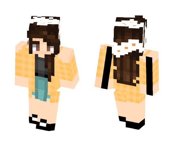 Autumn Twist - Female Minecraft Skins - image 1