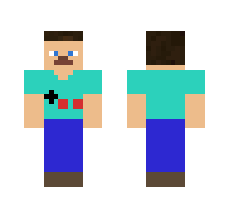 Steve with NES D-Pad and Buttons