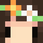 Cute Flower Crown Girl [Simple] - Cute Girls Minecraft Skins - image 3