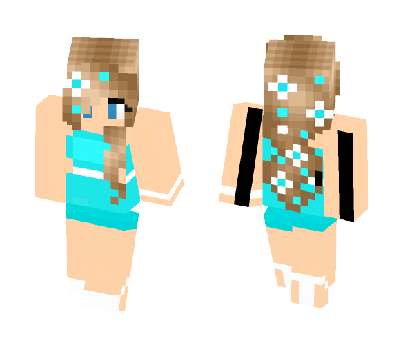 Summer Girl - Girl Minecraft Skins - image 1