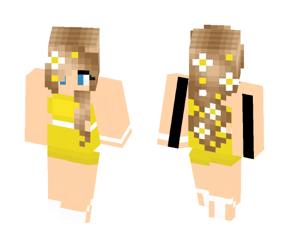 Summer Girl - Girl Minecraft Skins - image 1