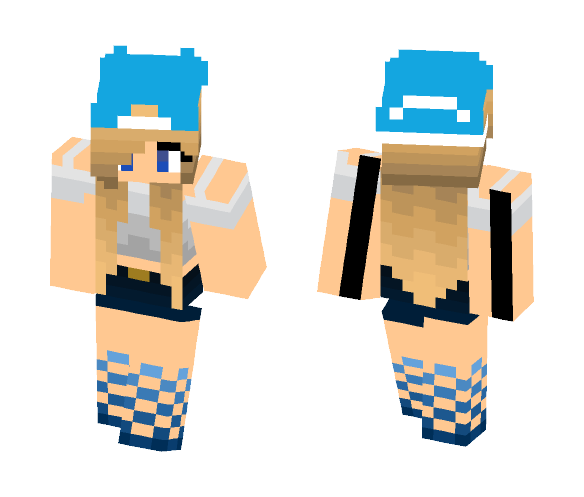 Cool B-) - Female Minecraft Skins - image 1
